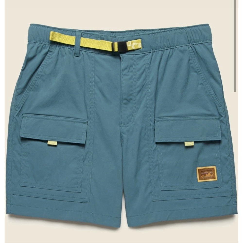 Patagonia Outdoor Everyday Shorts Wetland Blue Women's Size M - Picture 9 of 9